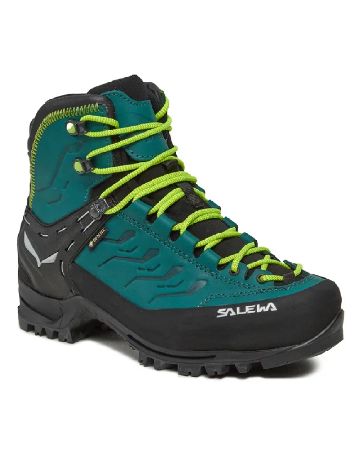 Ghete de drumetie Salewa, negru/verde