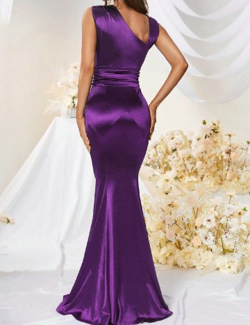 Rochie lunga MUXXN, mov