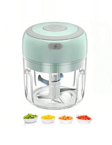 Mini blender electric SHEIN, verde