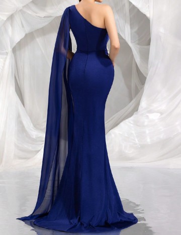 Rochie lunga EONGOA, bleumarin
