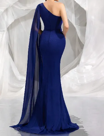 Rochie lunga EONGOA, bleumarin
