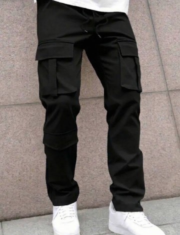 Pantaloni SHEIN, negru
