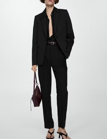 Sacou Mango, negru