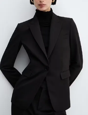 Sacou Mango, negru