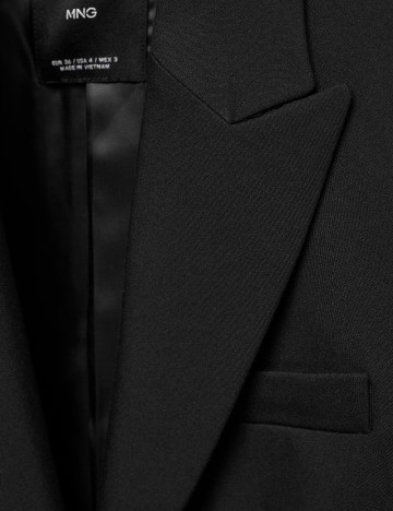 Sacou Mango, negru