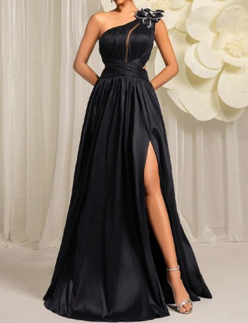 Rochie lunga Everlyl, negru