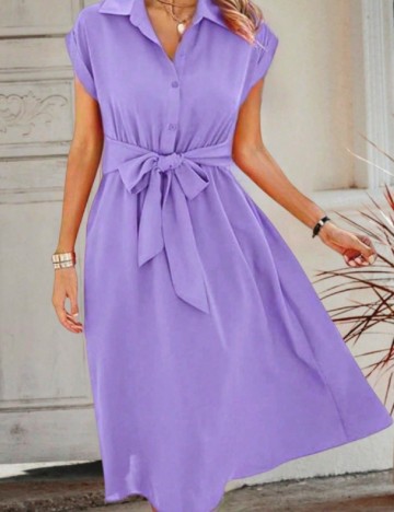 Rochie medie SHEIN, mov