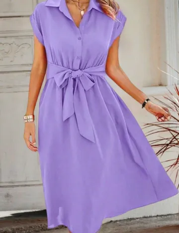 Rochie medie SHEIN, mov