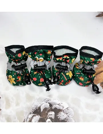 Papuci pentru caini SHEIN, verde