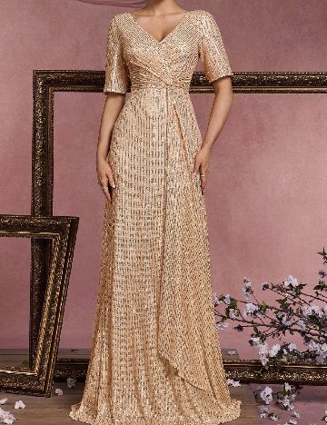 Rochie lunga XUIBOL, crem