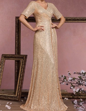 Rochie lunga XUIBOL, crem