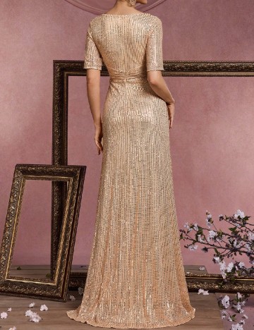 Rochie lunga XUIBOL, crem