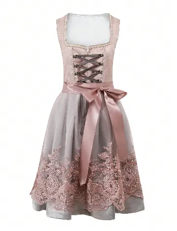 Rochie scurta SHEIN, roz/gri