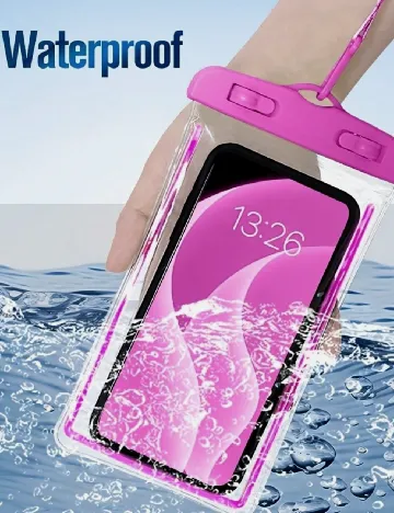 Husa impermeabila pentru telefon SHEIN, mov