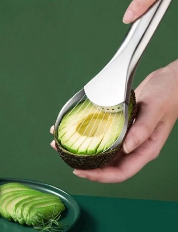 Feliator pentru avocado SHEIN, argintiu