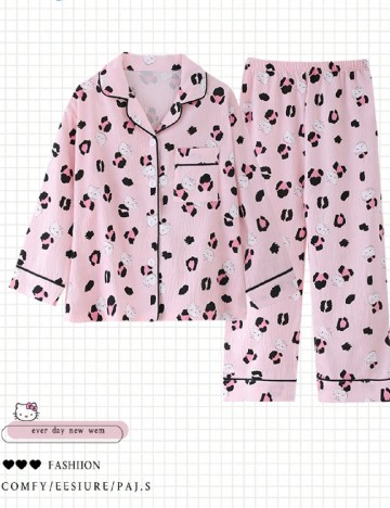 Pijama Shein Kids, roz