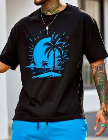 Tricou SHEIN, negru