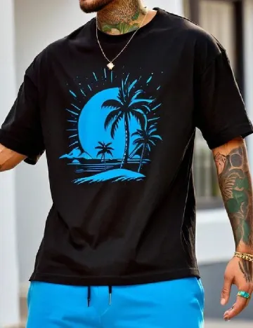 Tricou SHEIN, negru