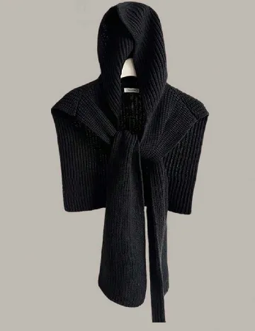 Esarfa SHEIN, negru