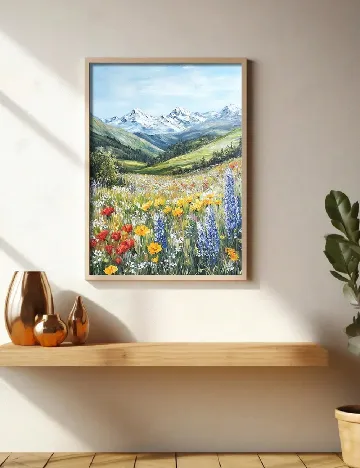 Poster, 21 x 30 cm SHEIN, mix culori