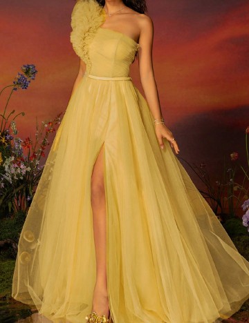 Rochie lunga SHEIN, galben