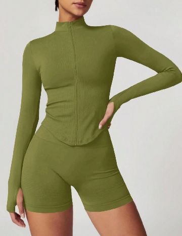 Bluza SHEIN, verde