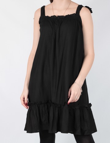 Rochie Pieces, negru, M