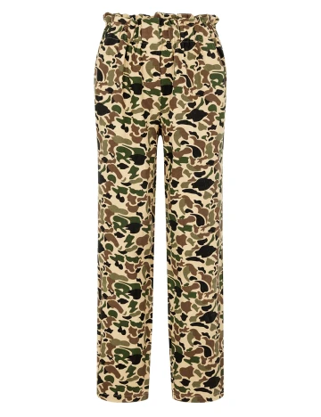 Pantaloni Pieces, army