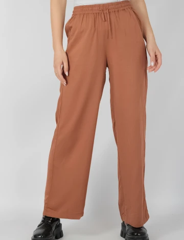 Pantaloni Vila, maro