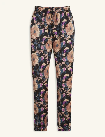 Pantaloni LOVE&DIVINE, floral Floral print