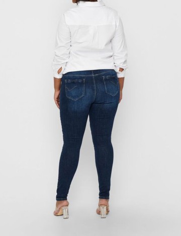 Blugi Only Carmakoma, albastru