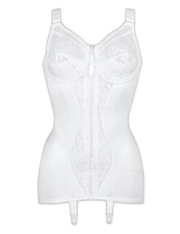 Corset Naturana, alb