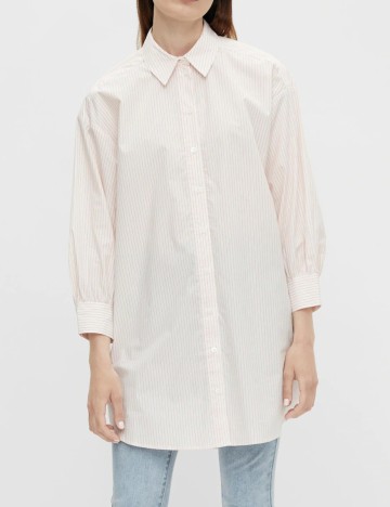 Camasa Oversized Object, alb