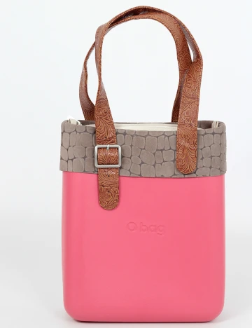 Geanta O Bag, roz Roz