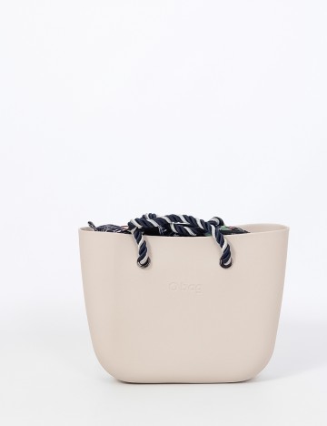 Geanta O Bag, crem deschis