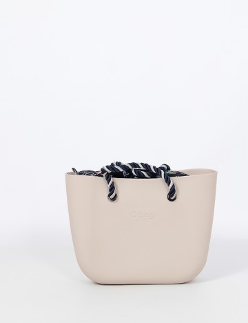 Geanta O Bag, crem deschis