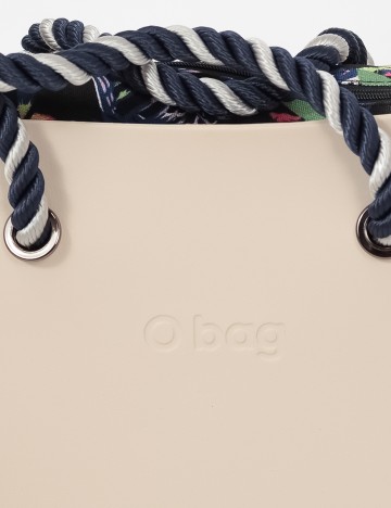 Geanta O Bag, crem deschis