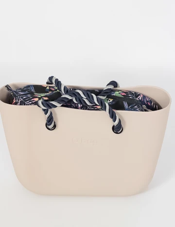 Geanta O Bag, crem deschis Crem