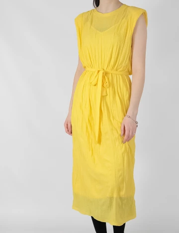 Rochie Vila, galben
