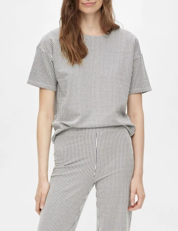 Tricou Pieces, albastru