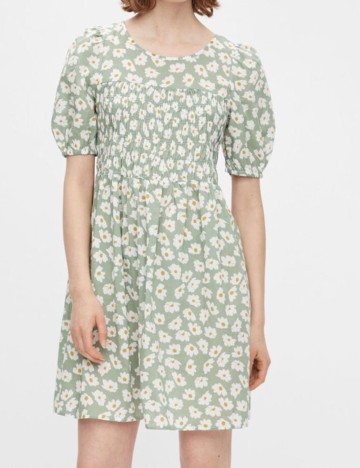 Rochie Pieces, verde