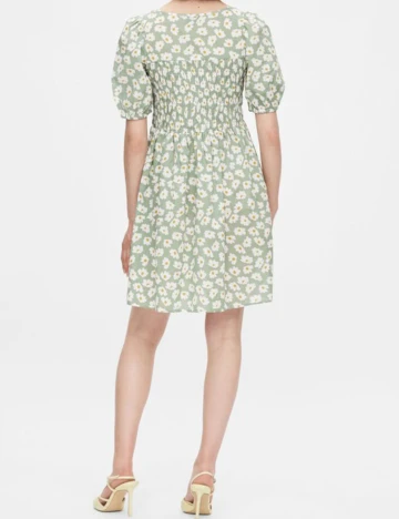 Rochie Pieces, verde