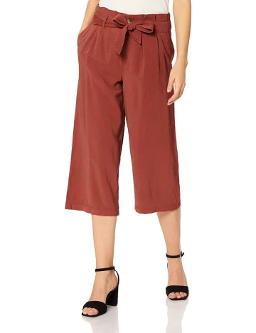 Pantaloni Only, caramiziu