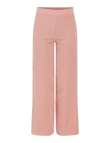 Pantaloni Pieces, rosu