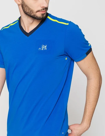Tricou N.Z.A NEW ZEALAND AUCKLAND, albastru Albastru