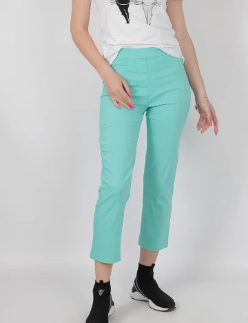 Pantaloni C&A, turcoaz Verde