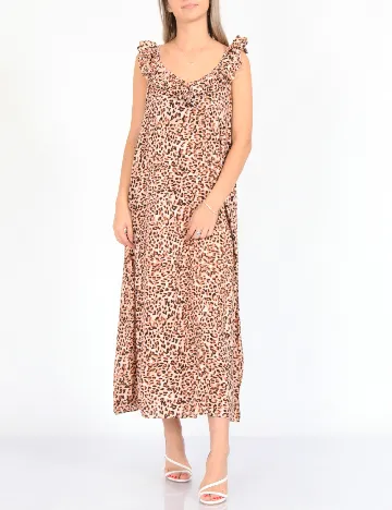 Rochie Jacqueline de Yong, animal print Animal print