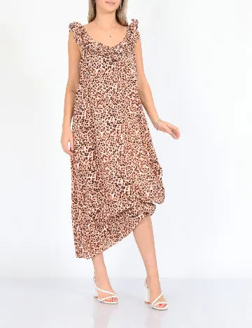 Rochie Jacqueline de Yong, animal print Animal print