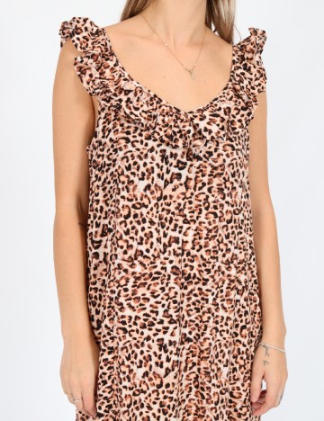 Rochie Jacqueline de Yong, animal print