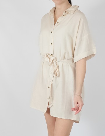 Rochie Pieces, ecru